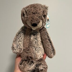 Jellycat Bashful Beaver Medium Size NWT